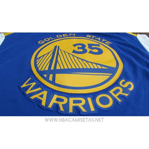 Camiseta Nino Golden State Warriors Kevin Durant NO 35 2017-18 Azul